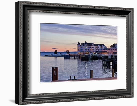 The Town on Mackinac Island, Michigan, USA-Joe Restuccia III-Framed Photographic Print