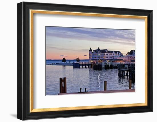 The Town on Mackinac Island, Michigan, USA-Joe Restuccia III-Framed Photographic Print