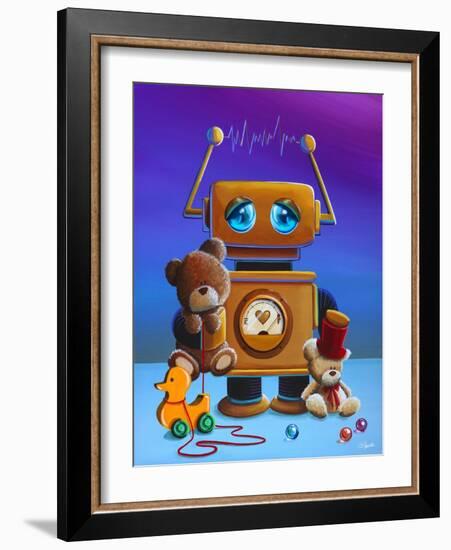 The Toy Robot-Cindy Thornton-Framed Art Print