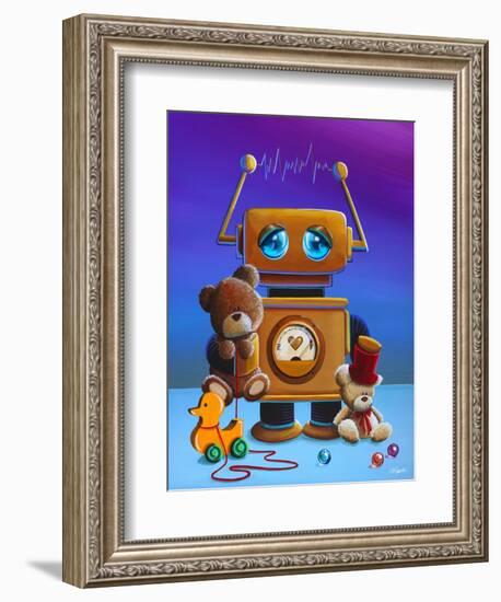 The Toy Robot-Cindy Thornton-Framed Art Print