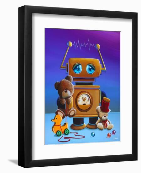 The Toy Robot-Cindy Thornton-Framed Art Print