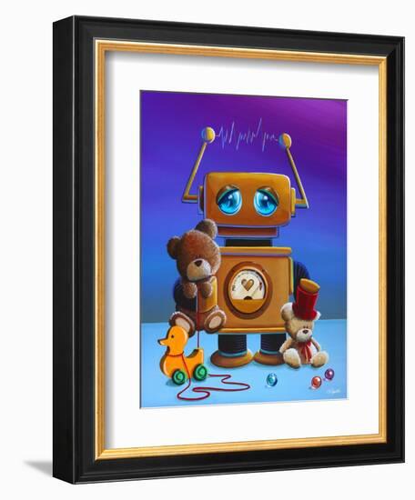 The Toy Robot-Cindy Thornton-Framed Art Print