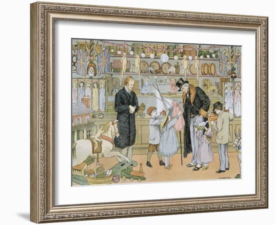 The Toy Shop-Francis Donkin Bedford-Framed Giclee Print