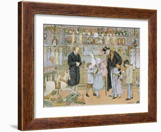 The Toy Shop-Francis Donkin Bedford-Framed Giclee Print