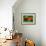 The Tractor Vermont-Stephen Huneck-Framed Giclee Print displayed on a wall