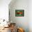 The Tractor-Stephen Huneck-Framed Premier Image Canvas displayed on a wall