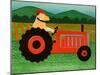 The Tractor-Stephen Huneck-Mounted Giclee Print