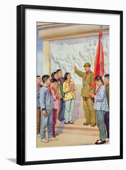 The Tradition of the Revolution Is Transmitted from Generation to Generation-null-Framed Giclee Print