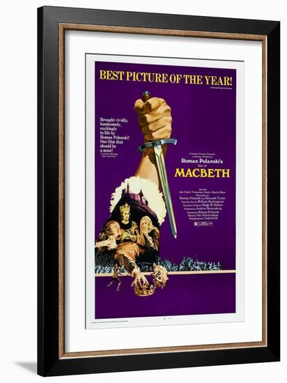 The Tragedy of Macbeth-null-Framed Art Print