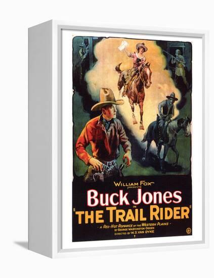 The Trail Rider, 1925-null-Framed Stretched Canvas