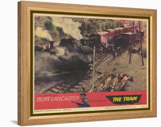 The Train, 1965-null-Framed Stretched Canvas