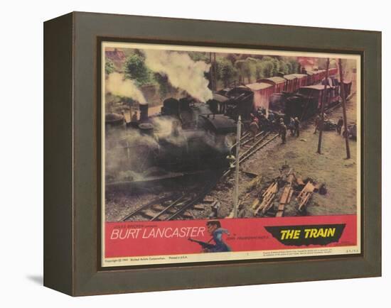 The Train, 1965-null-Framed Stretched Canvas