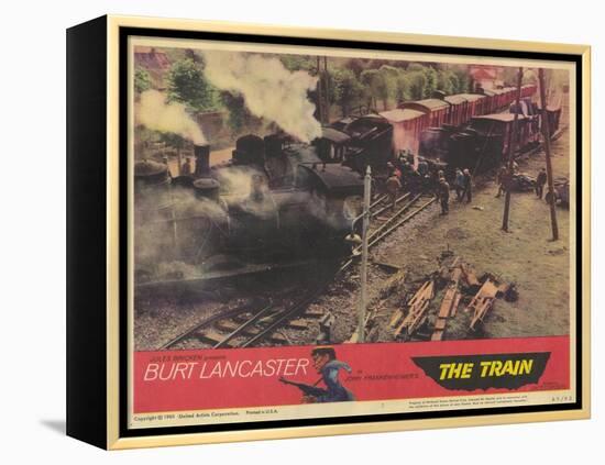 The Train, 1965-null-Framed Stretched Canvas