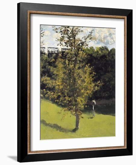 The Train in the Country-Claude Monet-Framed Art Print