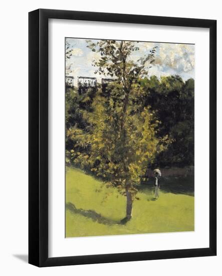 The Train in the Country-Claude Monet-Framed Art Print