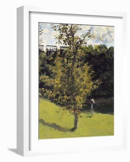 The Train in the Country-Claude Monet-Framed Art Print
