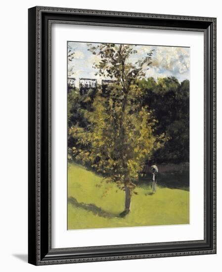 The Train in the Country-Claude Monet-Framed Art Print