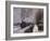 The Train in the Snow by Claude Monet-null-Framed Giclee Print
