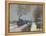 The Train in the Snow (Or: the Locomotive) 1875-Claude Monet-Framed Premier Image Canvas