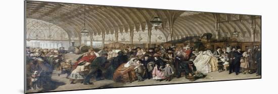 The Train Station, 1862-William Powell Frith-Mounted Giclee Print