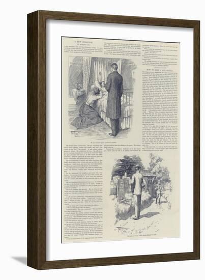 The Tramp Abroad Again-Frederick Pegram-Framed Giclee Print