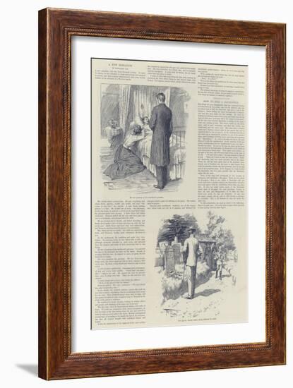 The Tramp Abroad Again-Frederick Pegram-Framed Giclee Print