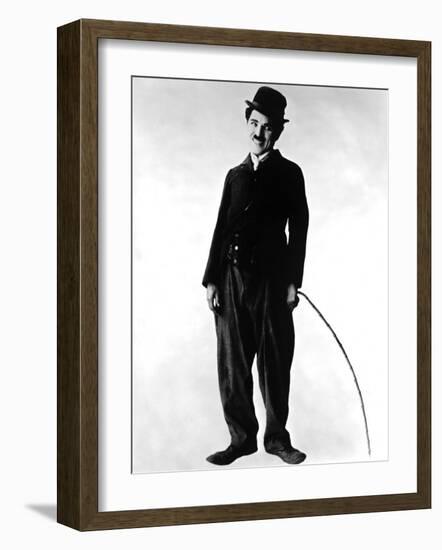 The Tramp, Charlie Chaplin, 1915-null-Framed Photo