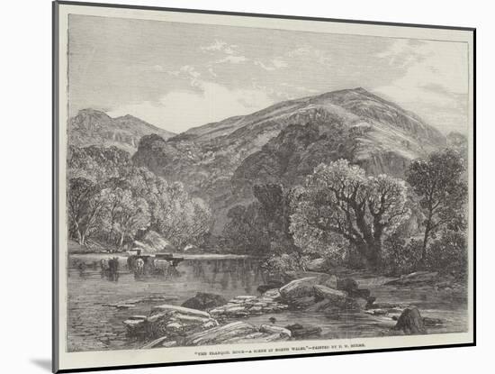 The Tranquil Hour, a Scene in North Wales-Frederick William Hulme-Mounted Giclee Print