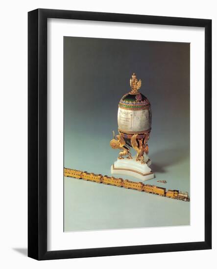 The Trans-Siberian Railway Egg, 1900-Michail Yevlampievich, Perkhin-Framed Photographic Print