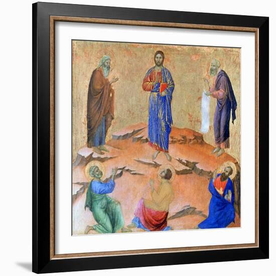 The Transfiguration, 1311-Duccio di Buoninsegna-Framed Giclee Print