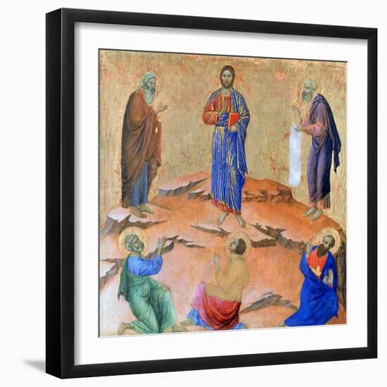 The Transfiguration, 1311-Duccio di Buoninsegna-Framed Giclee Print