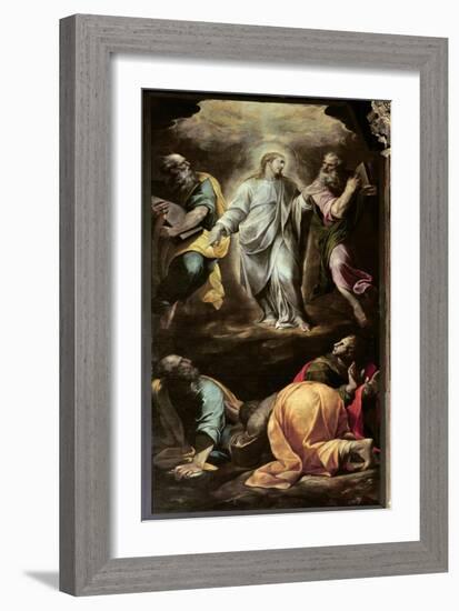 The Transfiguration of Christ from the Organ, Completed 1559-1602-Italian School-Framed Giclee Print