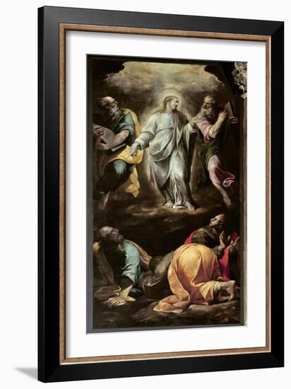 The Transfiguration of Christ from the Organ, Completed 1559-1602-Italian School-Framed Giclee Print