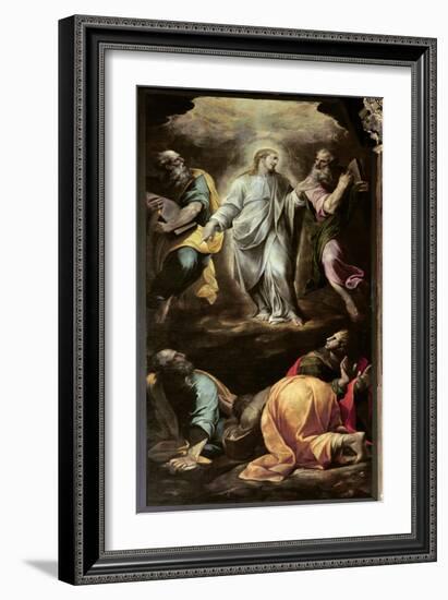 The Transfiguration of Christ from the Organ, Completed 1559-1602-Italian School-Framed Giclee Print