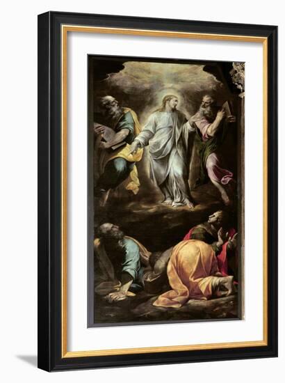 The Transfiguration of Christ from the Organ, Completed 1559-1602-Italian School-Framed Giclee Print