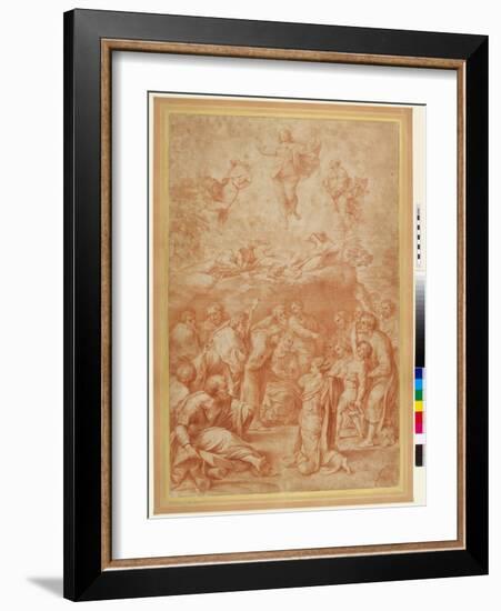 The Transfiguration of Christ-Raphael-Framed Giclee Print