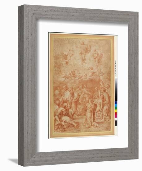 The Transfiguration of Christ-Raphael-Framed Giclee Print