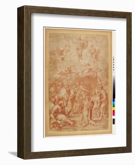 The Transfiguration of Christ-Raphael-Framed Giclee Print