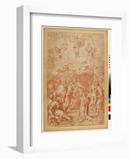 The Transfiguration of Christ-Raphael-Framed Giclee Print