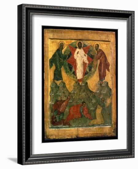 'The Transfiguration of Jesus', Russian icon, early 16th century-Unknown-Framed Giclee Print