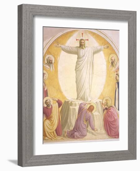 The Transfiguration of Jesus-Fra Angelico-Framed Giclee Print