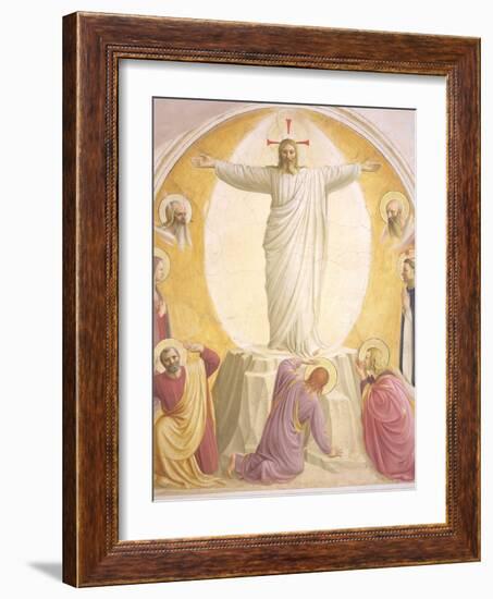 The Transfiguration of Jesus-Fra Angelico-Framed Giclee Print