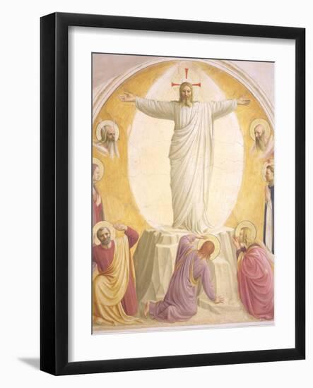 The Transfiguration of Jesus-Fra Angelico-Framed Giclee Print