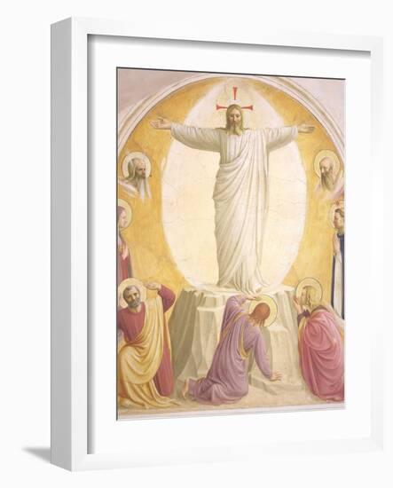 The Transfiguration of Jesus-Fra Angelico-Framed Giclee Print