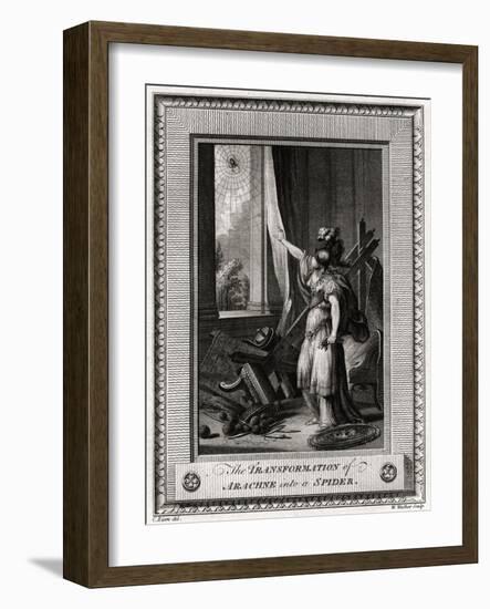 The Transformation of Arachne into a Spider, 1775-W Walker-Framed Giclee Print