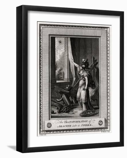 The Transformation of Arachne into a Spider, 1775-W Walker-Framed Giclee Print