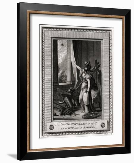 The Transformation of Arachne into a Spider, 1775-W Walker-Framed Giclee Print