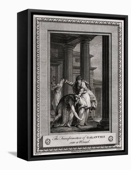 The Transformation of Galanthis into a Weasel, 1777-W Walker-Framed Premier Image Canvas