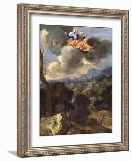 The Translation of St. Rita of Cascia-Nicolas Poussin-Framed Giclee Print