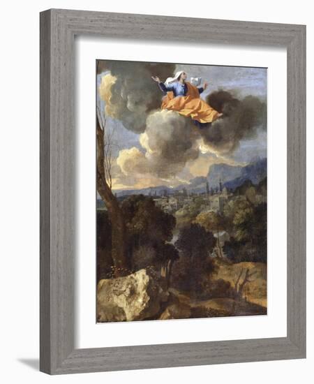 The Translation of St. Rita of Cascia-Nicolas Poussin-Framed Giclee Print